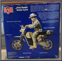 Army Ranger Attack Cycle from G.I. Joe - Classic Collection 12" Scale - Army Rangers manufactured by Hasbro [Back]