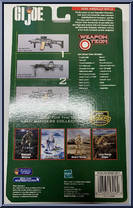 G36 Assault Rifle from G.I. Joe - Classic Collection 12" Scale - Weapon Tech manufactured by Hasbro [Back]
