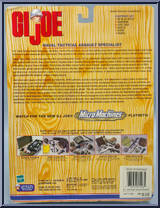 Naval Assault Specialist from G.I. Joe - Classic Collection 12" Scale - Armed Services manufactured by Hasbro [Back]