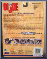 Naval Assault Specialist from G.I. Joe - Classic Collection 12" Scale - Armed Services manufactured by Hasbro [Back]