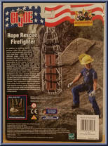 Rope Rescue Firefighter from G.I. Joe - Classic Collection 12" Scale - Basic Series manufactured by Hasbro [Back]
