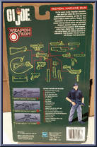 Tactical Machine Gun from G.I. Joe - Classic Collection 12" Scale - Weapon Tech manufactured by Hasbro [Back]
