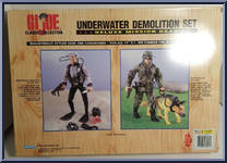 Underwater Demolition Set from G.I. Joe - Classic Collection 12" Scale - Deluxe Mission Gear manufactured by Hasbro [Back]