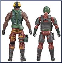 Roadblock, Tripwire & M.A.C.L.E.O.D. from G.I. Joe - Classified - Tiger Force manufactured by Hasbro [Loose]