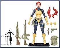 Scarlett from G.I. Joe - Classified - Retro manufactured by Hasbro [Loose]