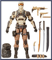 Snake Eyes (Desert Commando) from G.I. Joe - Classified - Basic Series manufactured by Hasbro [Loose]