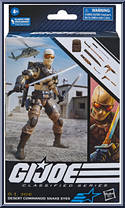 Snake Eyes (Desert Commando) from G.I. Joe - Classified - Basic Series manufactured by Hasbro [Front]