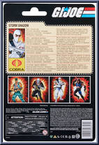 Storm Shadow from G.I. Joe - Classified - Retro manufactured by Hasbro [Back]
