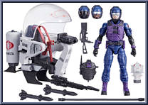 Tele-Viper and Cobra Flight Pod (Trubble Bubble) from G.I. Joe - Classified - Basic Series manufactured by Hasbro [Loose]