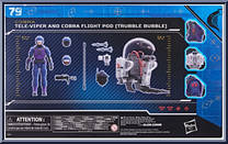 Tele-Viper and Cobra Flight Pod (Trubble Bubble) from G.I. Joe - Classified - Basic Series manufactured by Hasbro [Back]