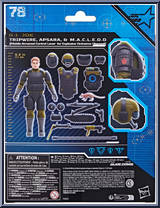 Tripwire, Apsara & M.A.C.L.E.O.D. from G.I. Joe - Classified - Basic Series manufactured by Hasbro [Back]