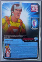 Rodimus Prime (Transformers) from G.I. Joe - Collector's Club - 2017 Series manufactured by Hasbro [Back]