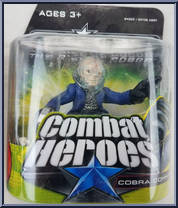 Cobra Commander from G.I. Joe - Combat Heroes - Basic Series manufactured by Hasbro [Front]