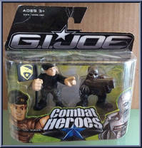 General Clayton "Hawk" Abernathy / Cobra Viper from G.I. Joe - Combat Heroes - Movie - Wave 1 manufactured by Hasbro [Front]
