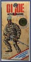 Action Marine (Black) from G.I. Joe - Commemorative Collection - Limited Edition WW II manufactured by Hasbro [Front]