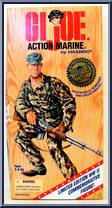 Action Marine (White / Blonde Hair) from G.I. Joe - Commemorative Collection - Limited Edition WW II manufactured by Hasbro [Front]