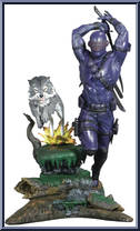 Snake Eyes & Timber (Cartoon) (40th) from G.I. Joe - Gallery manufactured by Diamond Select [Loose]