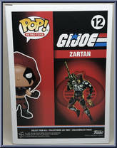 Zartan (Gray) (Chase) (Retro Toys) from G.I. Joe - Pop! Vinyl Figures manufactured by Funko [Back]