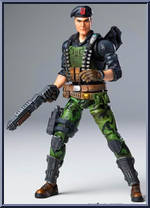 Flint from G.I. Joe - Exquisite Mini Series manufactured by Hiya Toys [Loose]