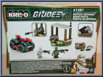 Outpost Defense from G.I. Joe - Sets manufactured by Kre-O [Back]