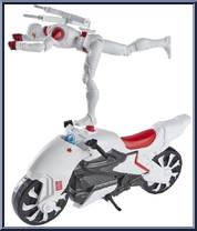 Storm Shadow (with Stealth Cycle) from G.I. Joe - Origins - Vehicles manufactured by Hasbro [Loose]