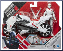 Storm Shadow (with Stealth Cycle) from G.I. Joe - Origins - Vehicles manufactured by Hasbro [Front]