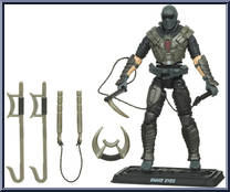 Snake Eyes (Jungle Assault / Tornado Kick) from G.I. Joe - Pursuit of Cobra - Basic Series manufactured by Hasbro [Loose]