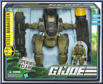 Steel Marauder (Jungle Assault) (with Kickstart) from G.I. Joe - Pursuit of Cobra - Mech Suits manufactured by Hasbro [Front]