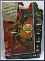 Dark Ninja from G.I. Joe - Retaliation - Basic Series manufactured by Hasbro [Back]