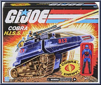 Cobra H.I.S.S. III (with Rip It) from G.I. Joe - Retro - Vehicles manufactured by Hasbro [Front]