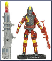 Charbroil (Flame Thrower) from G.I. Joe - Rise of Cobra - Collection 1 - Wave 4 manufactured by Hasbro [Loose]