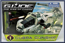 Cobra Gunship (with Firefly) from G.I. Joe - Rise of Cobra - Vehicles - Bravo manufactured by Hasbro [Front]