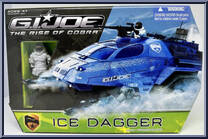 Ice Dagger (with Frostbite) from G.I. Joe - Rise of Cobra - Vehicles - Bravo manufactured by Hasbro [Front]