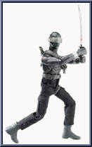 Snake Eyes from G.I. Joe - Rise of Cobra - 12" Figures manufactured by Hasbro [Loose]