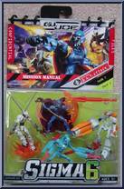 B.A.T. Attack Set from G.I. Joe - Sigma Six - Mission Manual manufactured by Hasbro [Front]