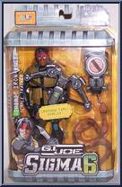 Spirit Iron-Knife (Temple Tracker) from G.I. Joe - Sigma Six - Basic Series manufactured by Hasbro [Front]