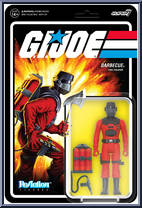 Barbecue from G.I. Joe - ReAction Figures manufactured by Super7 [Front]