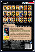 B.A.T. from G.I. Joe - ReAction Figures manufactured by Super7 [Back]
