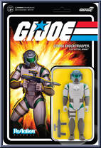 Cobra Shocktrooper (Rifle A) from G.I. Joe - ReAction Figures manufactured by Super7 [Front]
