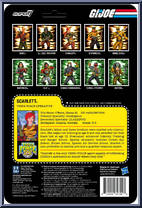 Scarlett (Tiger Force) from G.I. Joe - ReAction Figures manufactured by Super7 [Back]