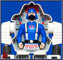 Battle Armor S.N.A.K.E. from G.I. Joe - Super Cyborg manufactured by Super7 [Loose]