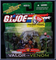 Snake Eyes / Swamp Rat from G.I. Joe - Valor vs Venom - 2-Packs manufactured by Hasbro [Front]