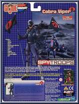 Cobra Viper from G.I. Joe vs. Cobra - Spy Troops - 12" Scale manufactured by Hasbro [Back]