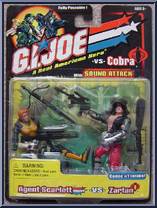 Agent Scarlett vs. Zartan Action Figure
