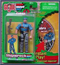 Shipwreck from G.I. Joe vs. Cobra - Mission Discs manufactured by Hasbro [Front]