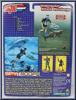 Underwater Attack Mission from G.I. Joe vs. Cobra - Spy Troops - 12" Scale manufactured by Hasbro [Back]