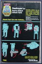 Destroyer from Go-Bots - Super Go-Bots manufactured by Tonka [Back]