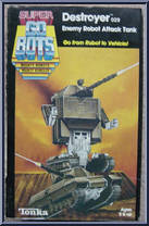 Destroyer from Go-Bots - Super Go-Bots manufactured by Tonka [Front]