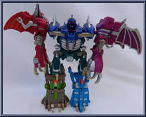 Monsterous Gift Set from Go-Bots - Monsterous manufactured by Tonka [Monsterous]