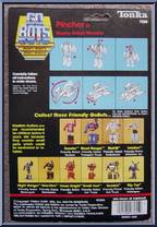 Pincher from Go-Bots - 1985 Series manufactured by Tonka [Back]
